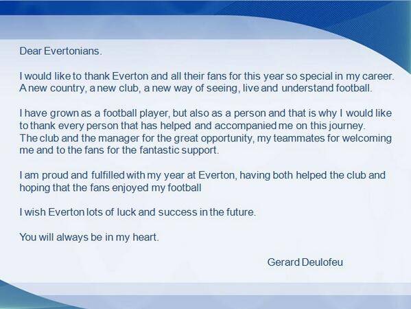 Deulofeu Letter