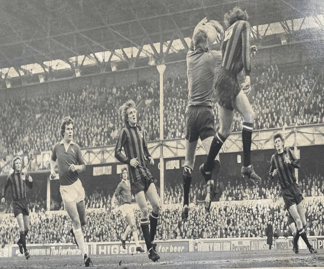 Mike Lyons Of Everton Celebrates A Goal Against Birmingham City In A News Photo
