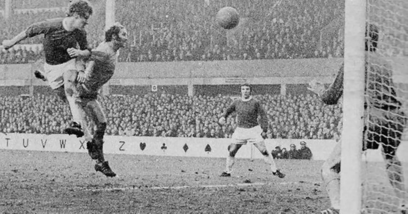 1714 06.02.71 Royle v Huddersfield (H) - SECOND IN SEQUENCE - Joe Royle meets a chip from Col...webp