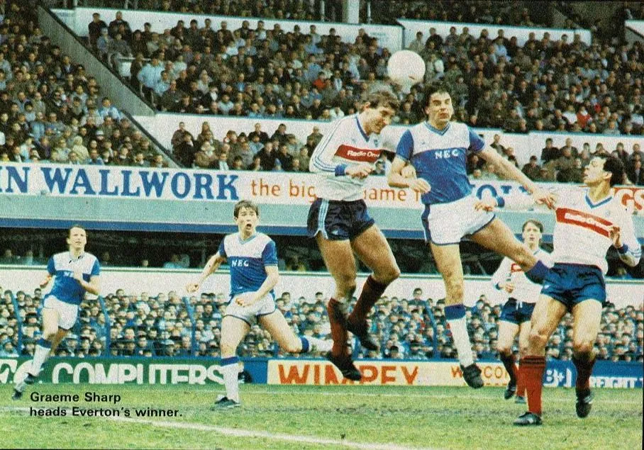 860419 Sharpy heads the winner against Ipswich, 19 April 1986.webp