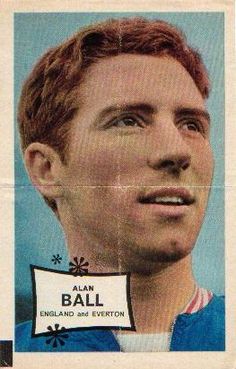 Alan Ball of England in England Football, Chewing Gum, Everton, Football Team, World Cup, Pin Up, The Past, Football Squads, World Cup Fixtures