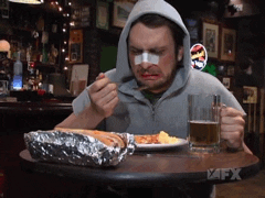 Sad Charlie Day GIF