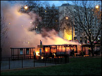BBC NEWS | UK | England | London | Bendy-buses withdrawn after fires