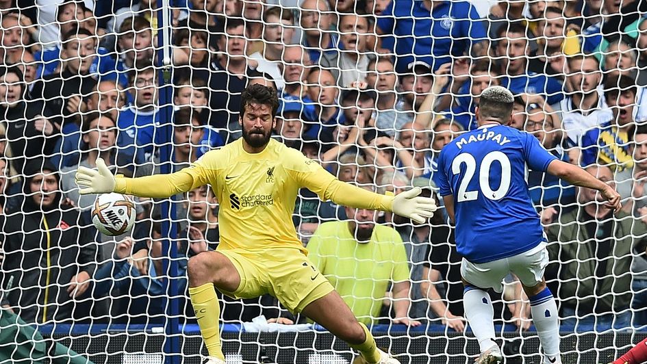 We rated Neal Maupay's chance at 72% but Alisson denied him