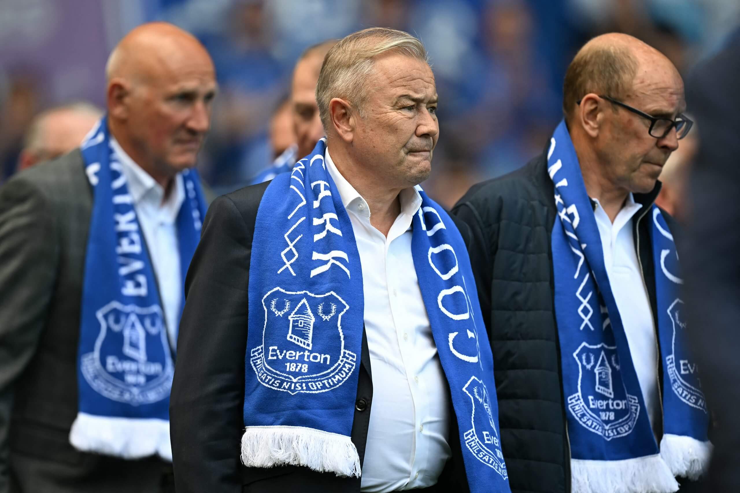 Adrian Heath at Everton's Goodison Park's Goodison Park