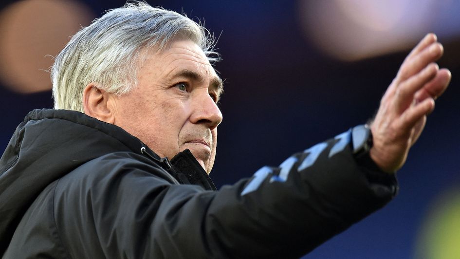 Everton boss Carlo Ancelotti