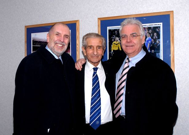 David France, Dave Hickson and Bill Kenwright