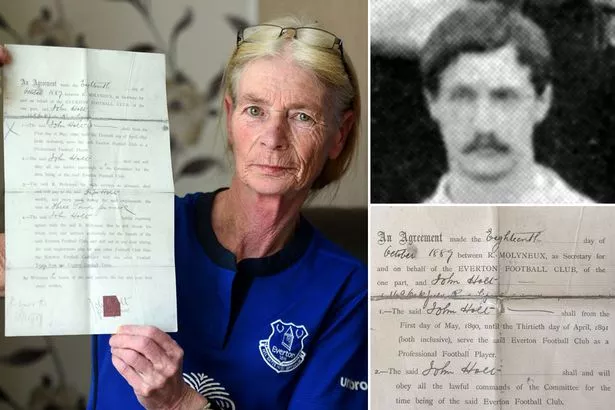 Everton-fan-Cathy-McVey-with-Johnny-Holt-contract-main.jpg