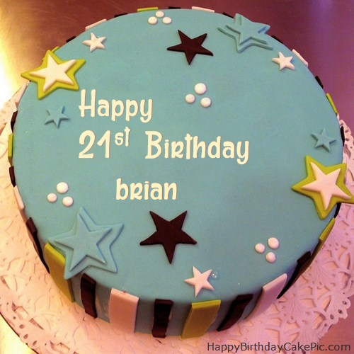 elegant-21st-birthday-cake-for-brian.