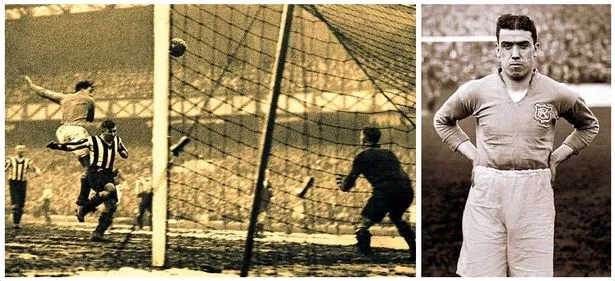 Terrible conditions were not all Southport had to put up with away to mighty Everton in 1931 - as they had hitman 'Dixie' Dean in their ranks