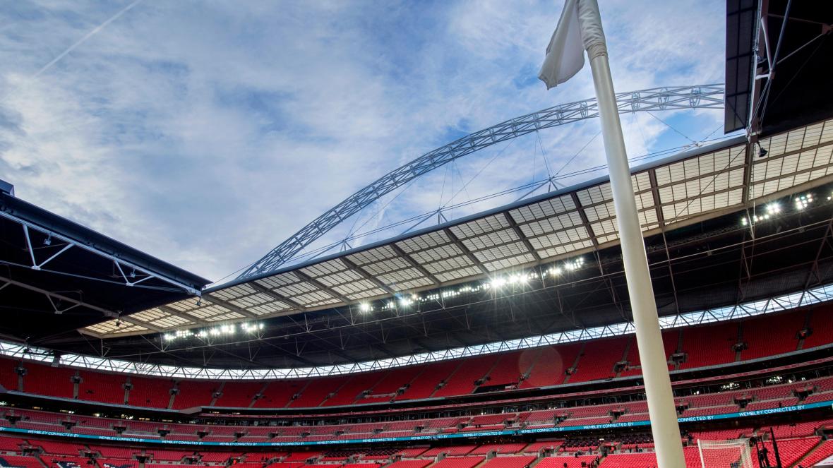 Wembley could welcome socially distanced fans at test events