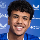 Everton footballer Adam Aznou