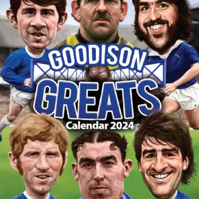 Everton Wall Calendar - Goodison Greats - SOLD OUT