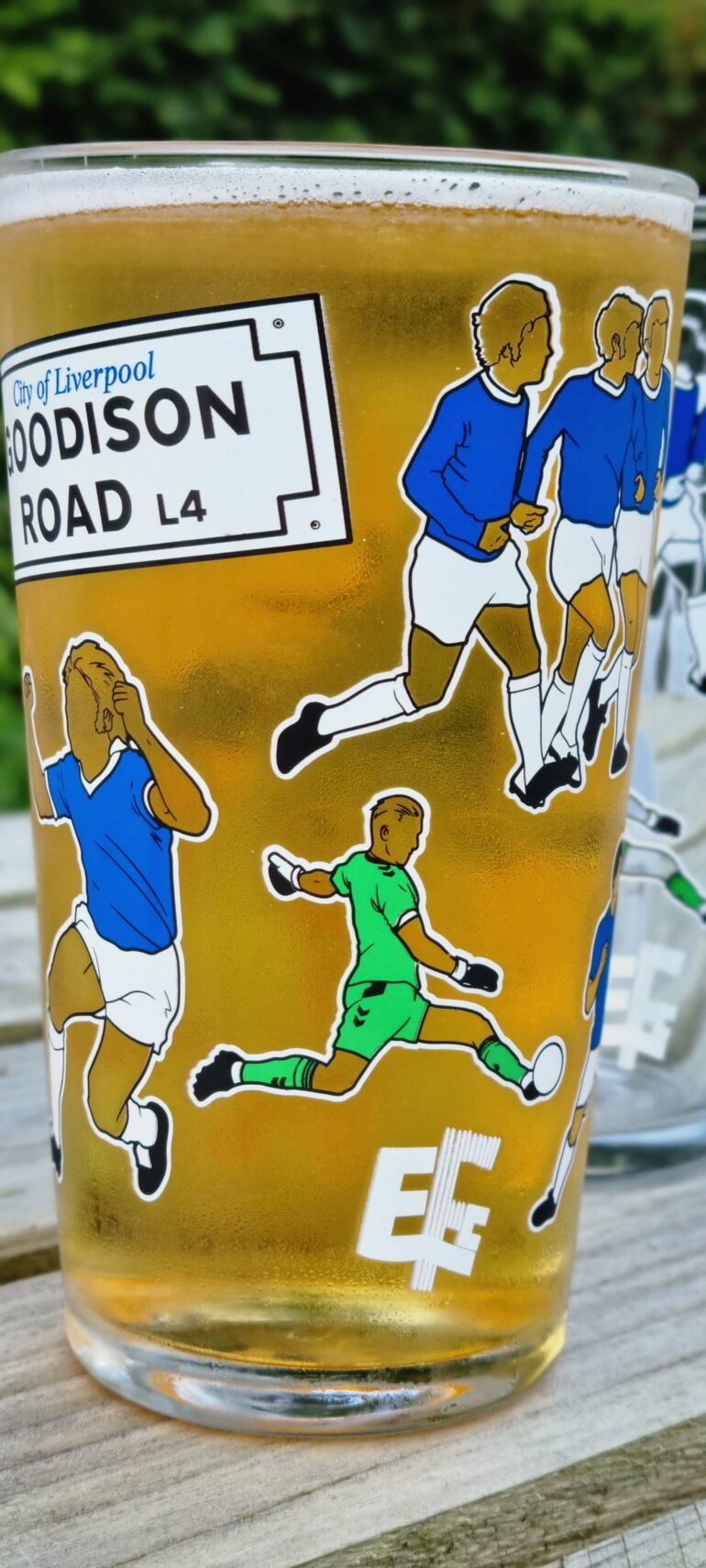 Everton Pint Glass