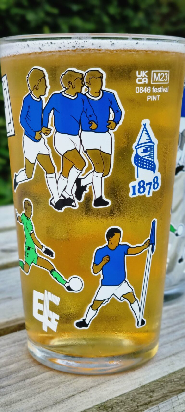 Everton Pint Glass