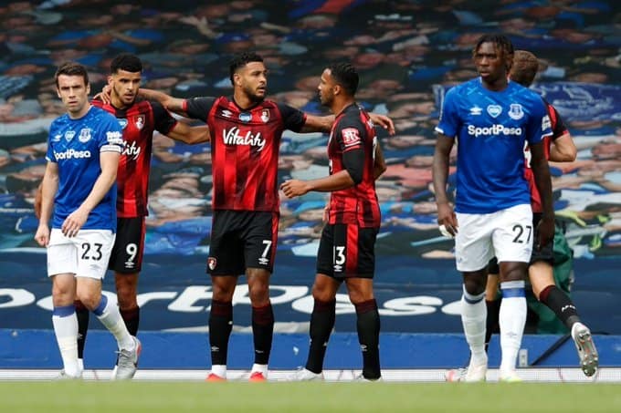 Everton 1-3 Bournemouth - GrandOldTeam