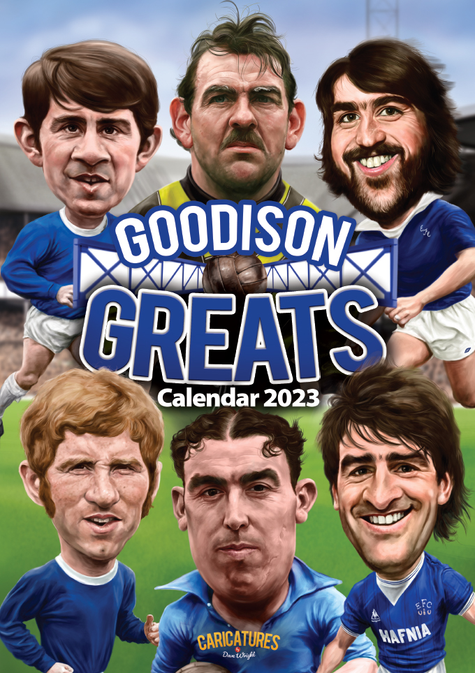 Everton Wall Calendar Goodison Greats GrandOldTeam