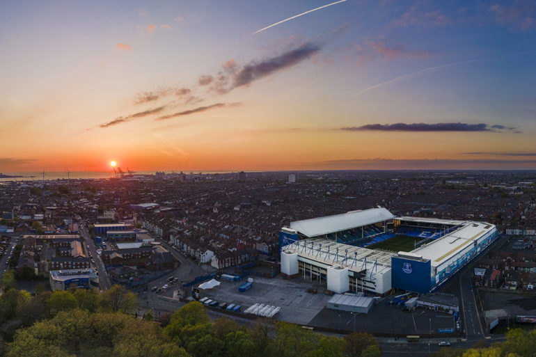 Goodison Park Sunset Print